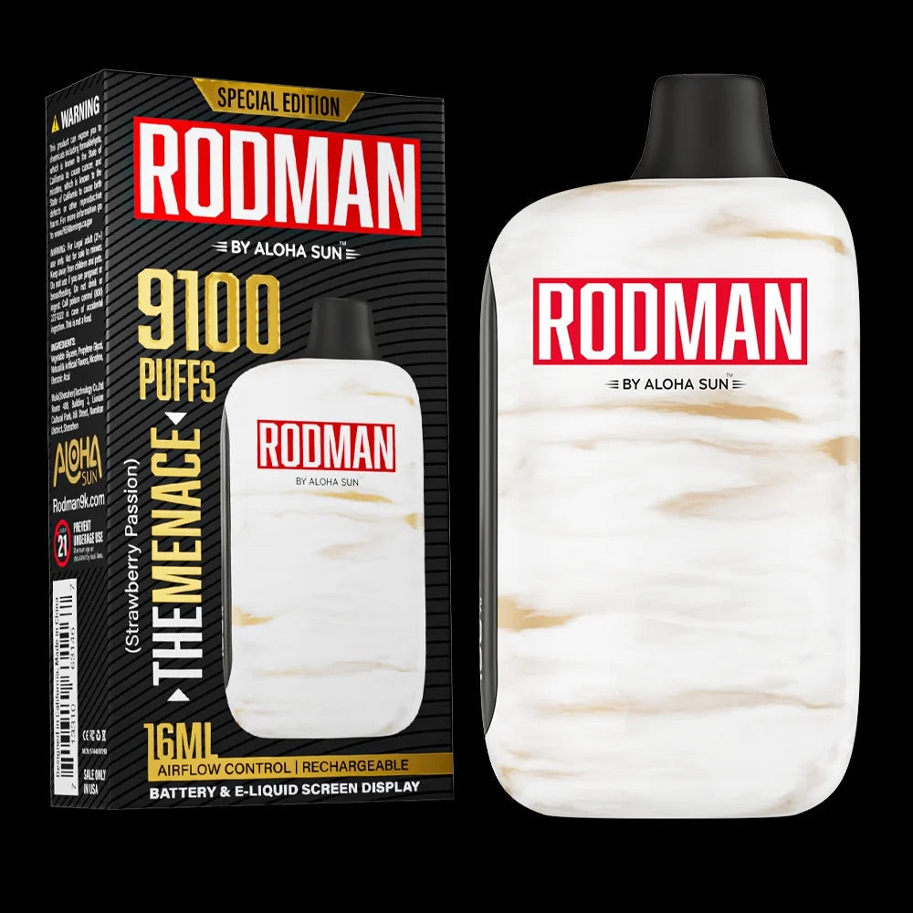 Aloha Sun Rodman - 9,100 Puffs