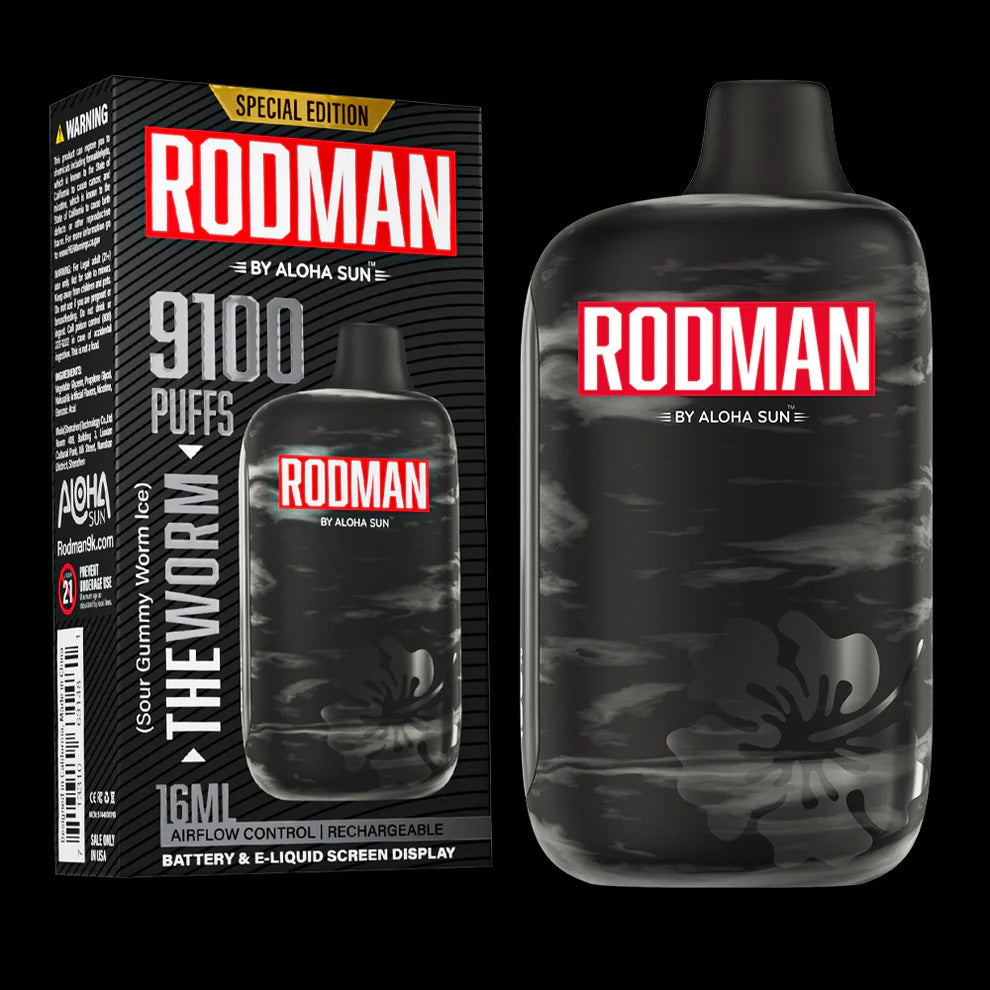 Aloha Sun Rodman - 9,100 Puffs
