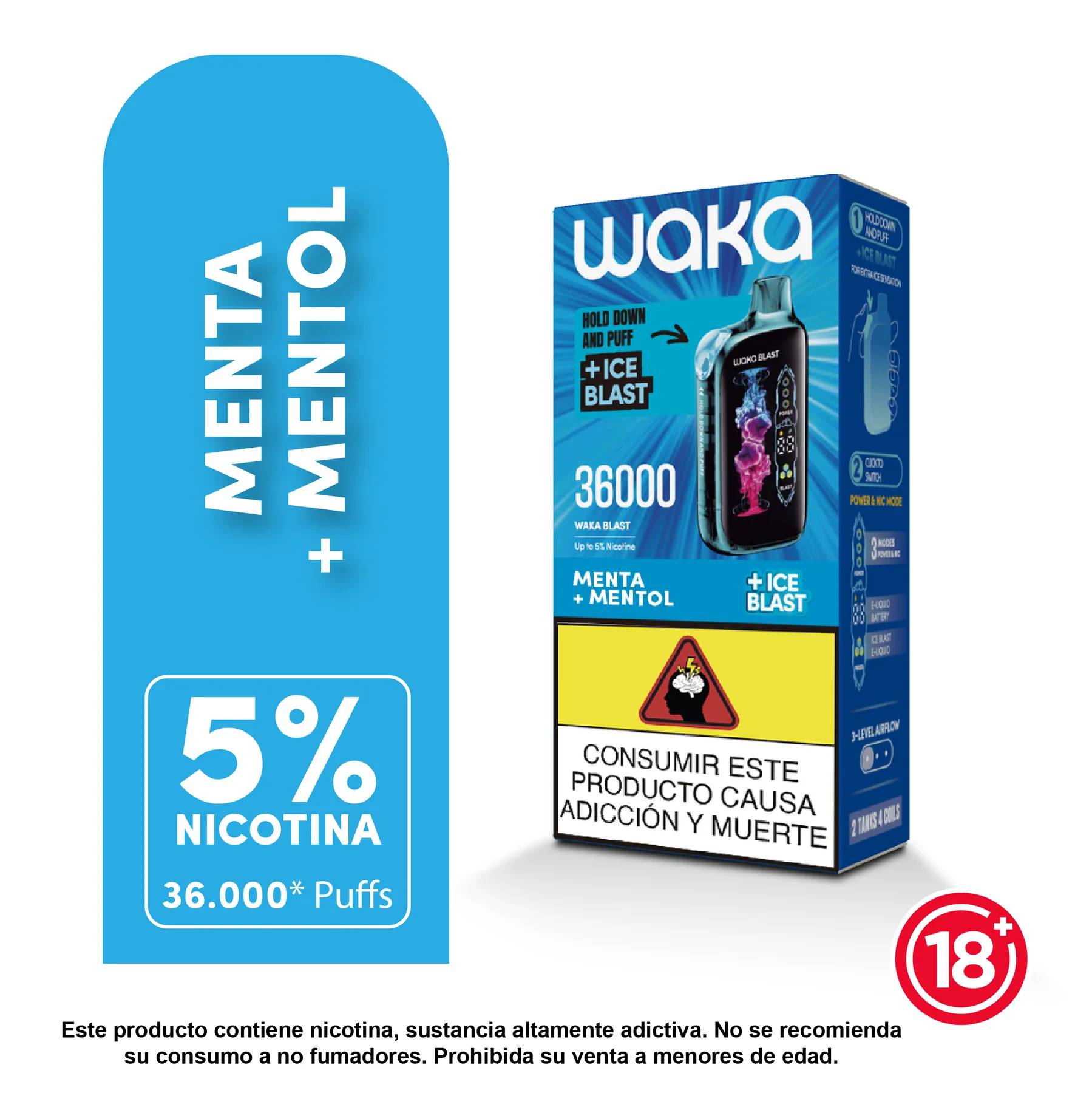 Waka Blast 36K - 36,000 Puffs