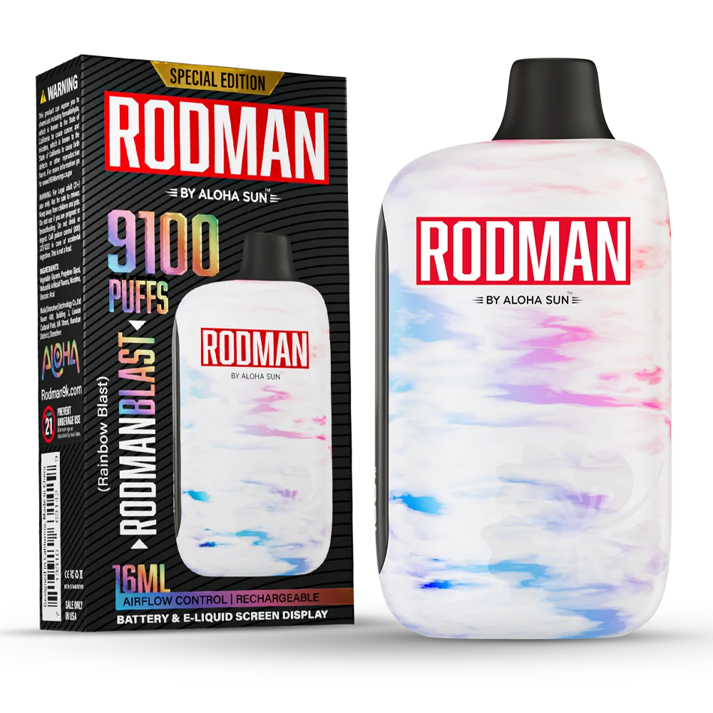 Aloha Sun Rodman - 9,100 Puffs
