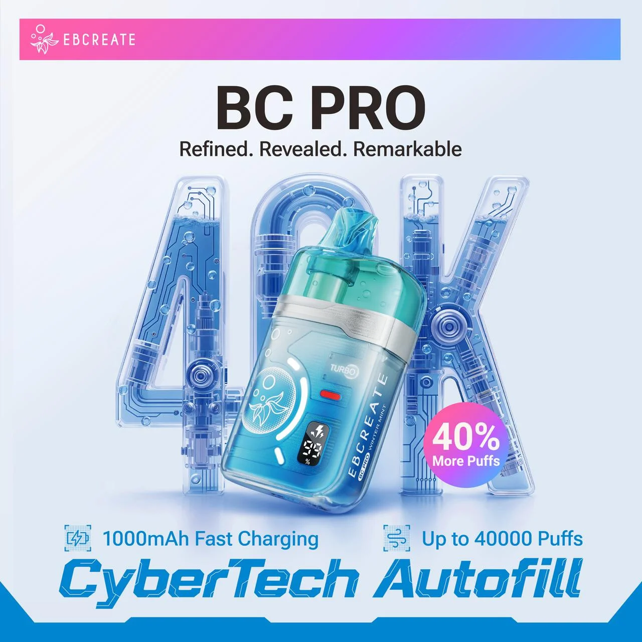 Ebcreate BC Pro 2026 - 40,000 Puffs