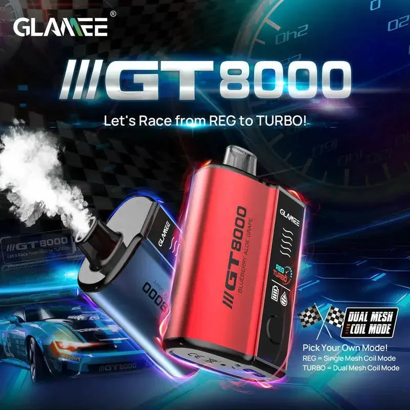 Glamee GT8000 - 8,000 Puffs